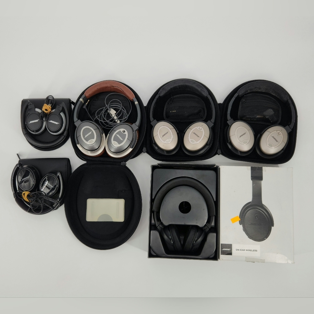 Lot of 6 - Bose Headphones - Untested / Sold as-is